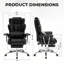 Fauteuil de direction avec repose-pieds-1615266171