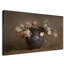 Art mural rétro dans un vase, impression de nature morte florale impressionniste pour chambre à coucher, impression d'art mural encadré très grand (assemblage requis)-119896373