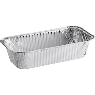 Disposable 5 lb Rectangular Loaf Pans / Aluminum Baking & Serving Pans