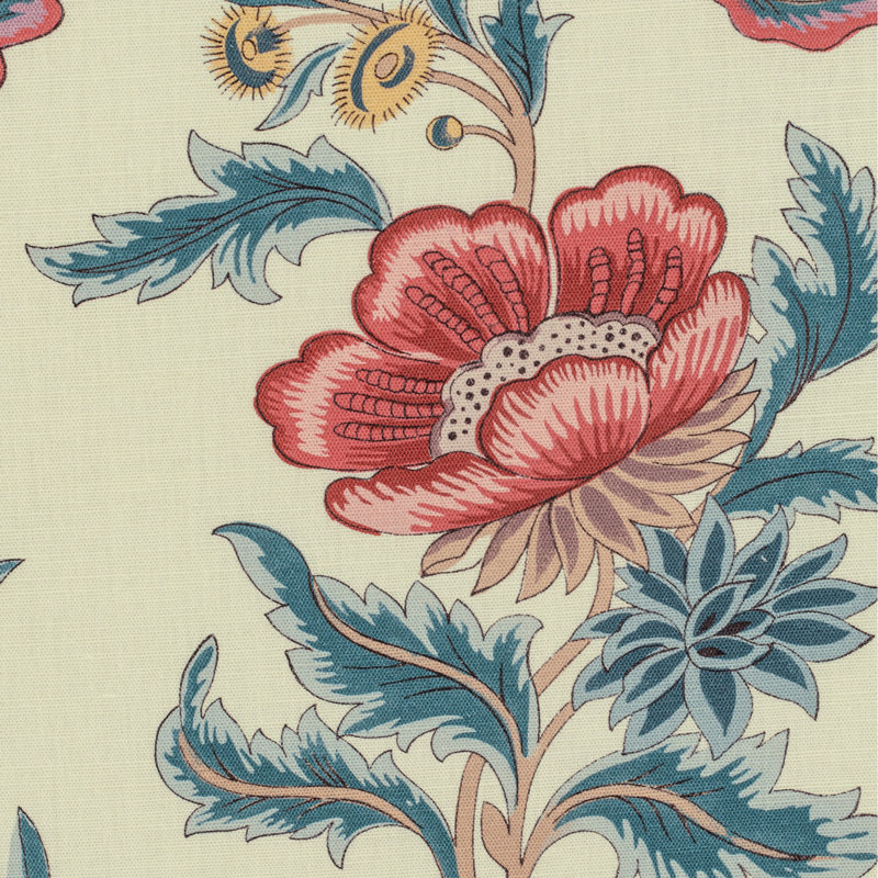Louverne Veronique Fabric, Blue