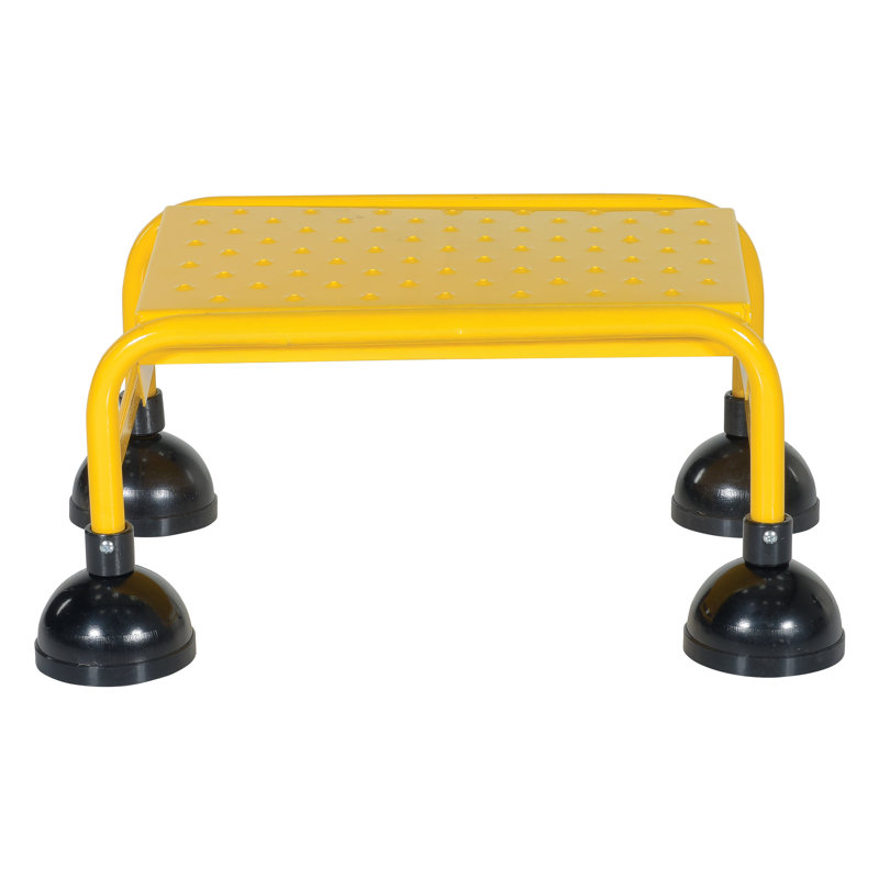 1 - Step Steel Step Stool, Yellow