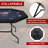 Kulamoon 48 " 8 - Player Foldable Poker Table-73290101
