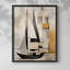NAUTICAL Series CECXC - Impression encadrée de qualité supérieure - Prêt à être accroché - Aucun clou requis-224926002-224926000