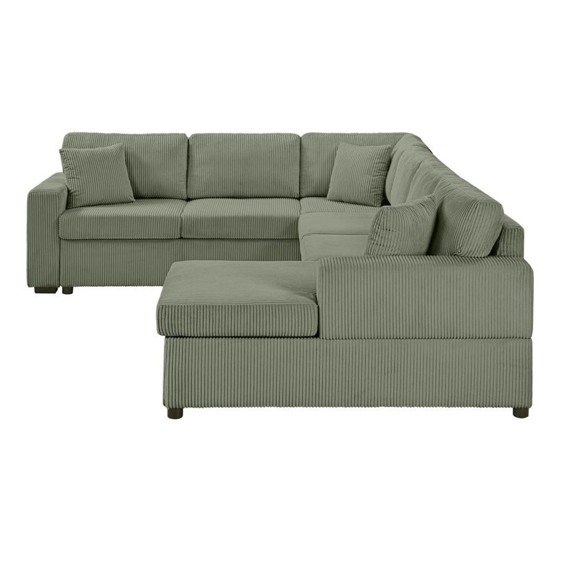 Elegant U-Shaped Living Sofa