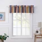 Katy Stripe Quilted Cotton 84" Curtain Valance