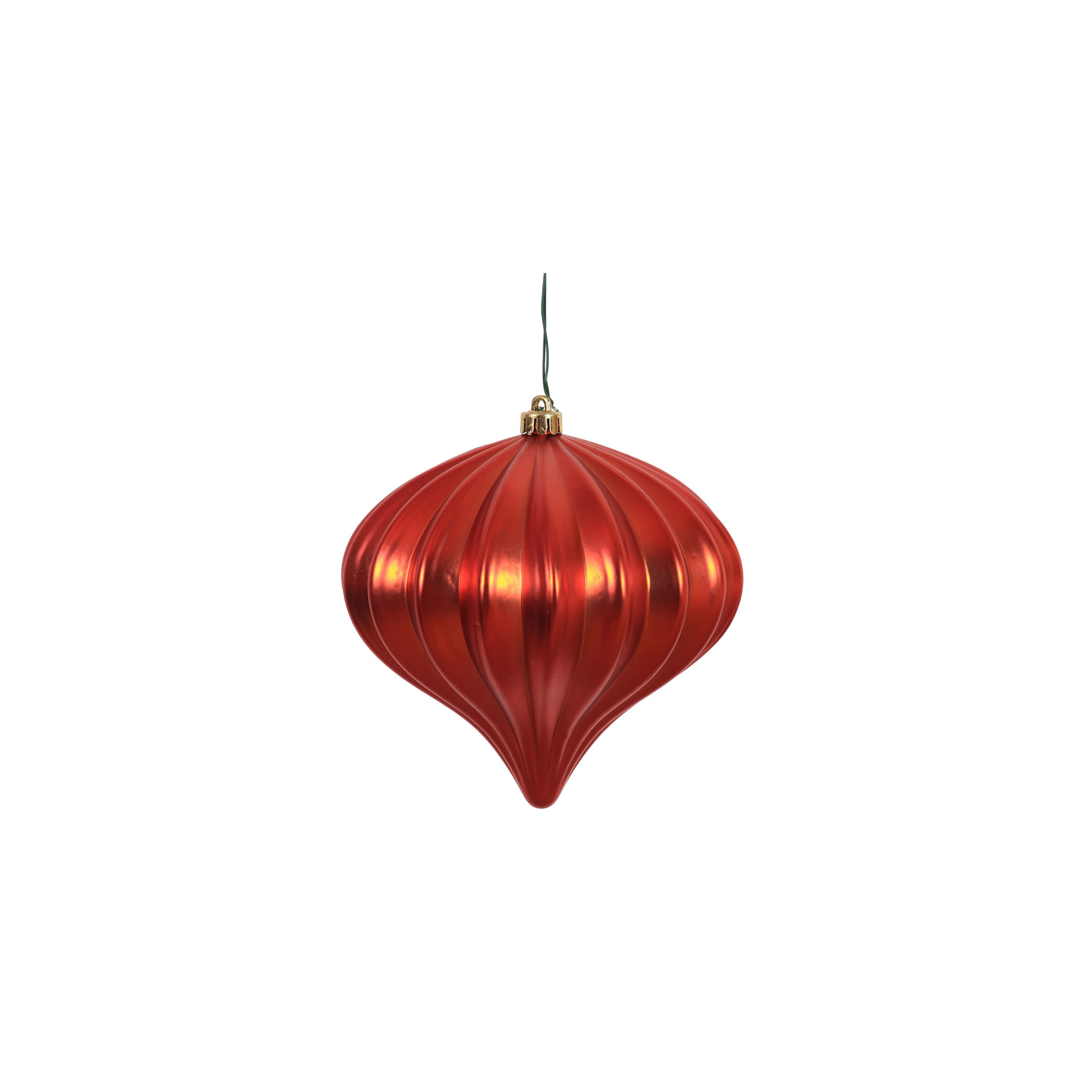 5.7" Onion Christmas Ornament UV, Red