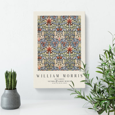 Snakeshead Vol.2 by William Morris - Wrapped Canvas Painting