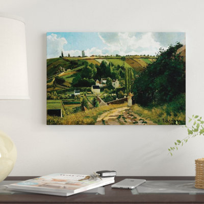 " Jalais, Hill, Pontoise " by Camille Pissarro