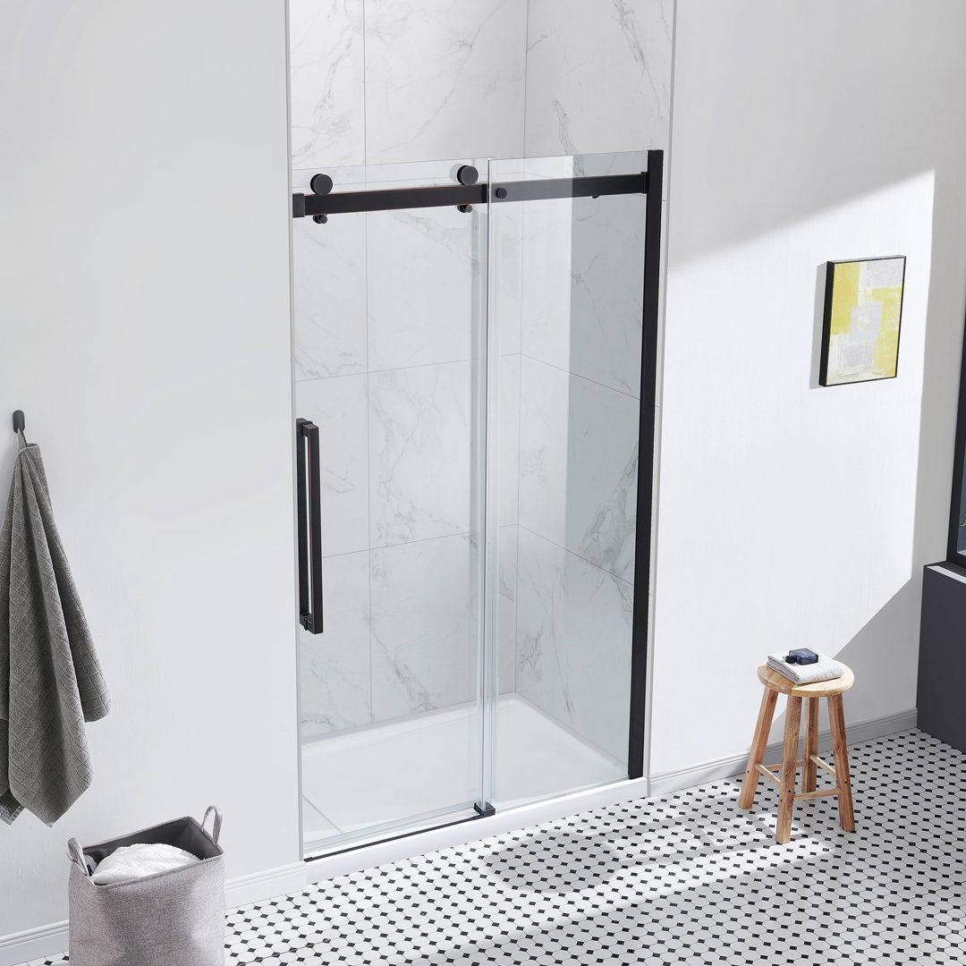 OVE Decors Bel Soft Close 2-Piece 32" x 48" x 81" Base/Door Rectangular Alcove Shower Kit Ove Decors Frame 