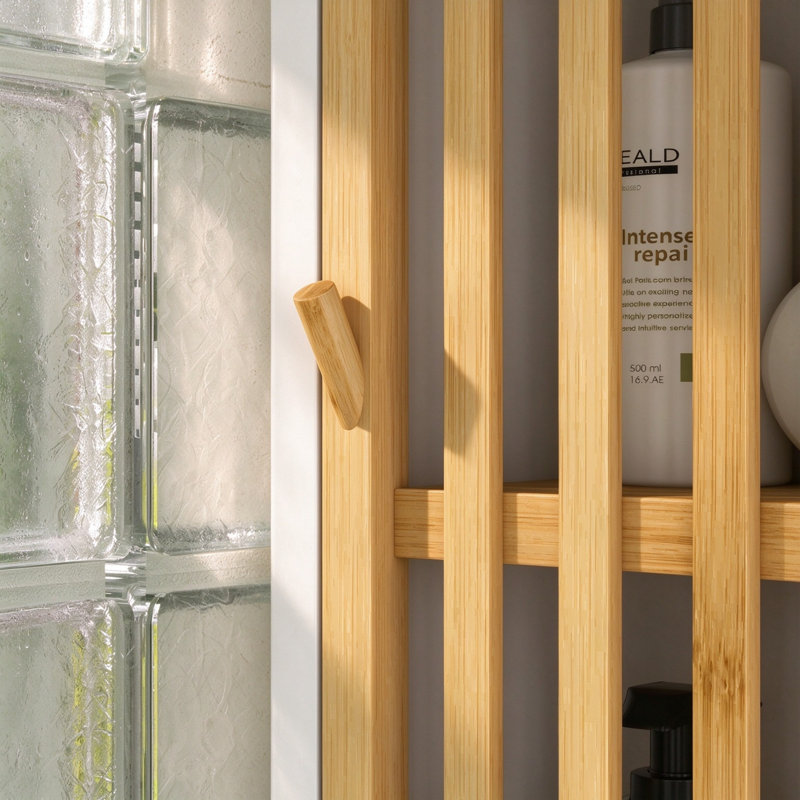 Bamboo Freestanding Bathroom Cabinet