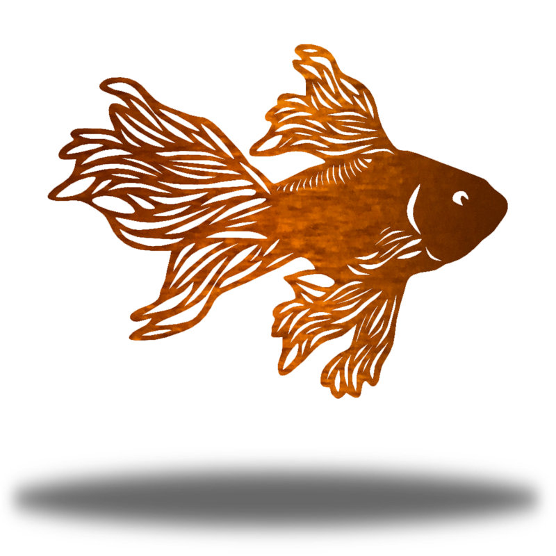 Décoration murale Yalamanchili Betta, Cuivre, H 36 po x l 36 po x P 0,0125 po