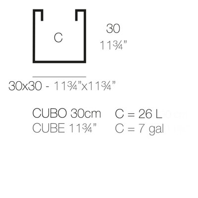 Cube - Resin Pot Planter - Basic