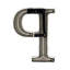 Heurtoir de porte lettre monogramme-15229968-15229953