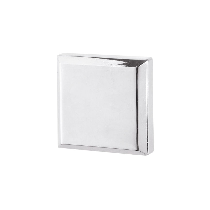 Abigail Square Knob, Chrome