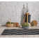 Tapis gris foncé / blanc Mccarver