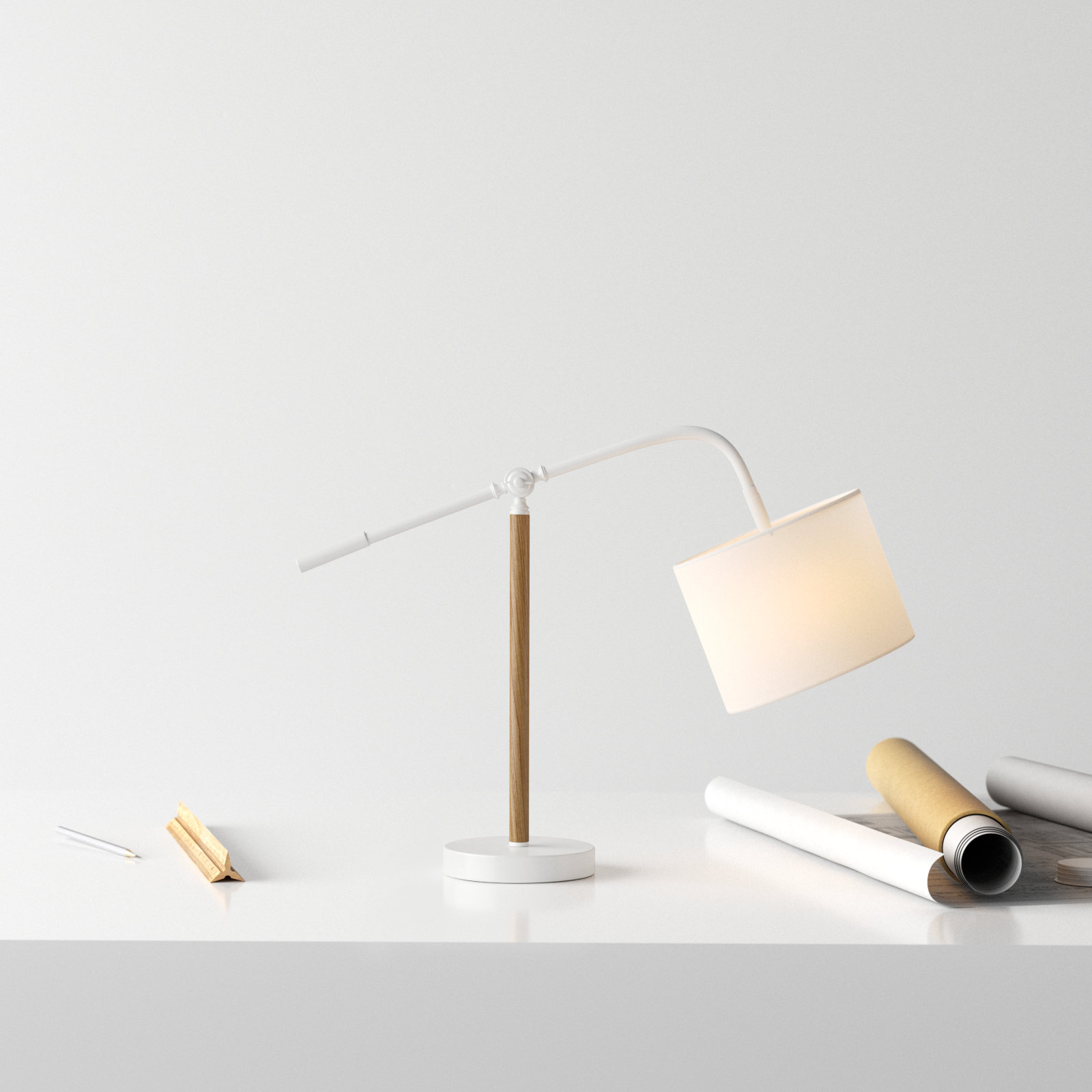 Daline Metal Desk Lamp