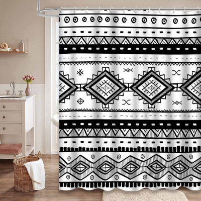 Rideau de douche Tribal