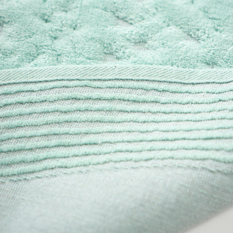 Ensemble de tapis de bain luxueux en coton (2 pièces), 19,7 po x 23,6 po et 23,6 po x 39,4 po | 100% coton, hauteur des poils de 5 mm, antidérapant Lavable à la machine pour un entretien facile, doux et absorbant, parfait pour la décoration de salle d