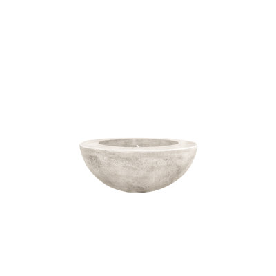 Raposa Round Concrete Outdoor Fireplace