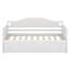 Structure de lit de jour simple avec 2 tiroirs de rangement, structure de canapé-lit, lit de jour en bois avec support à lattes de bois pour la chambre à coucher, le salon
