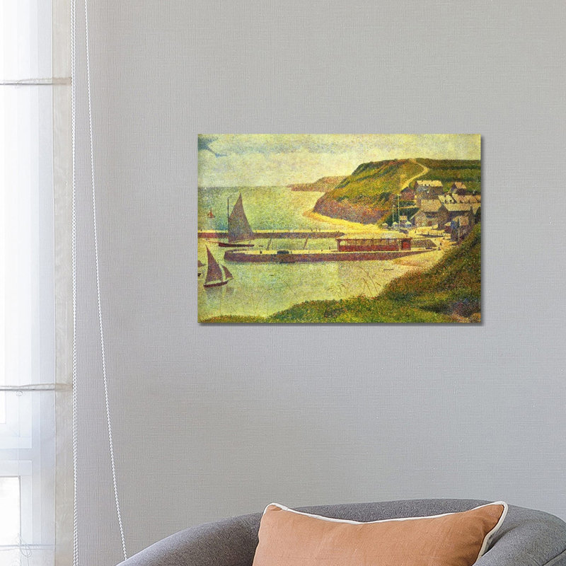 Port-en-Bessin 1888 - Wrapped Canvas Painting, 66.04 cm H x 45.72 cm W