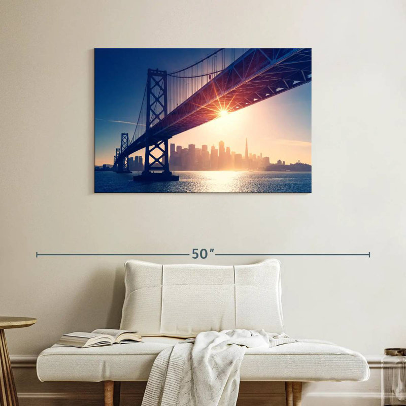 Bay Bridge, 26" H x 39" W