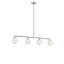 Lustre linéaire à quatre lumières Nube-125544855-125544857