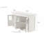 Buffet de 57,09 po de largeur