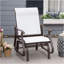 Fauteuil oscillant d'extérieur Outsunny