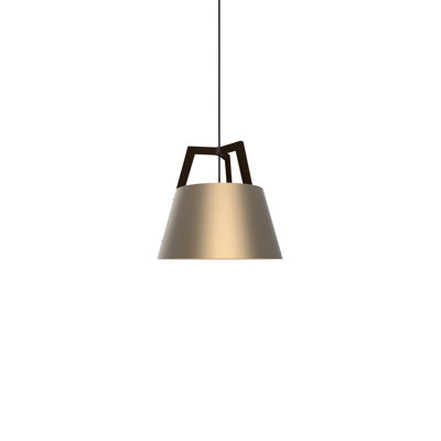 Luminaire suspendu conique à 3 lumières Imber