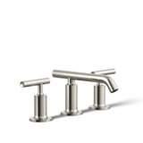 Purist Widespread Bathroom Faucet with Drain Assembly