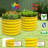 4-pack Kids Mini Yellow Metal Circle Raised Garden Bed Planter Box For Planting Vegetables (24 In. L X 24 In. W X 18 In. H)-652883869