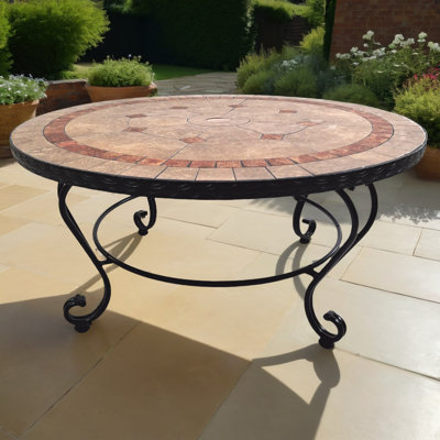 Garden Ceramic Mosaic Coffee Table