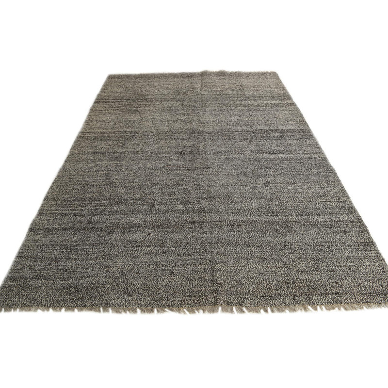Tapis noir et blanc Orta