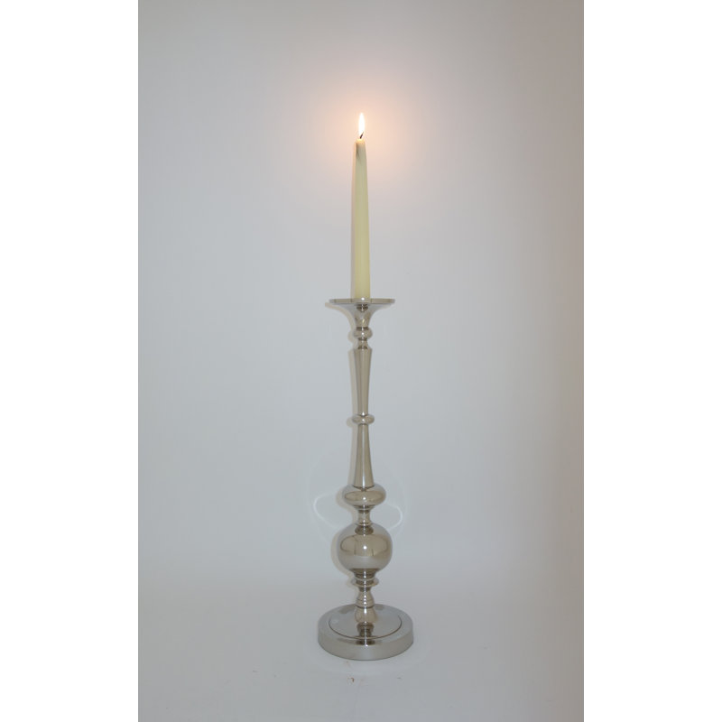 Tabletop Candlestick, 15.5" H x 5" W x 5" D