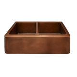 Aberdeen 35" L Double Basin Farmhouse / Apron Kitchen Sink