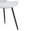 Ensemble de chaises de salle à manger, quatre pièces avec pieds en métal-34899415
