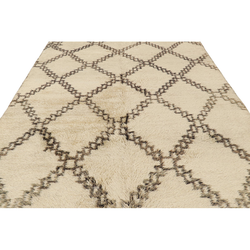 One-of-a-Kind 6’10”x13’11” Hand Knotted Area Rug