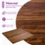 Plateau de table universel 20 x 20 po Kaboon, paquet de 2 carrés, noyer foncé-1523132736-1523132732