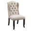 Chaise de salle à manger rembourrée Gurvis-452263330