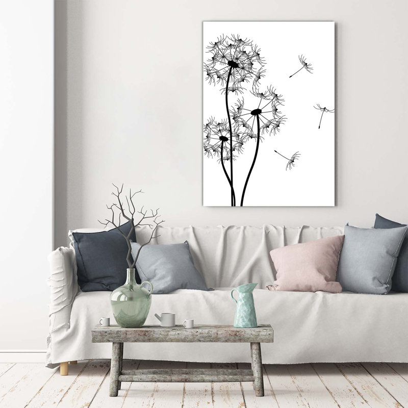 Dandelions - Wrapped Canvas Print