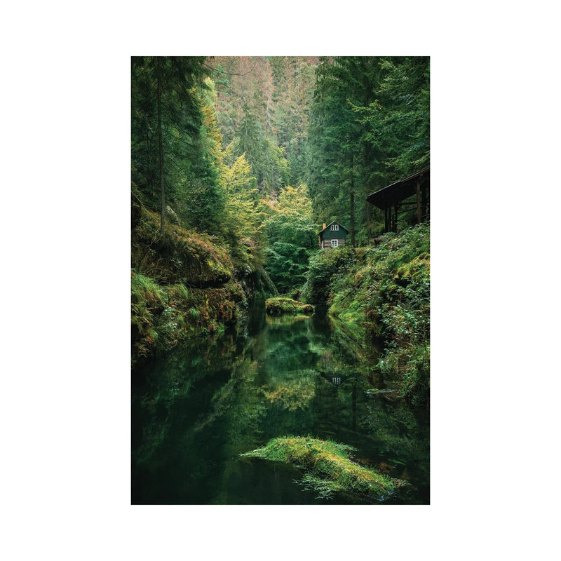 30 Shades Of Green by Fabian Fortmann - Print on Canvas, Wrapped Canvas, 101.6 cm H x 66.04 cm W x 1.91 cm D