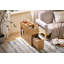 75cm W Manufactured Wood Bedside Table
