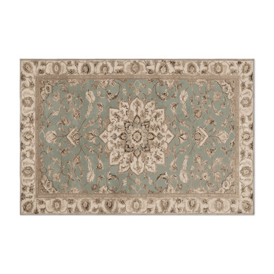 Tapis gris d'intérieur et d'extérieur Tabriz