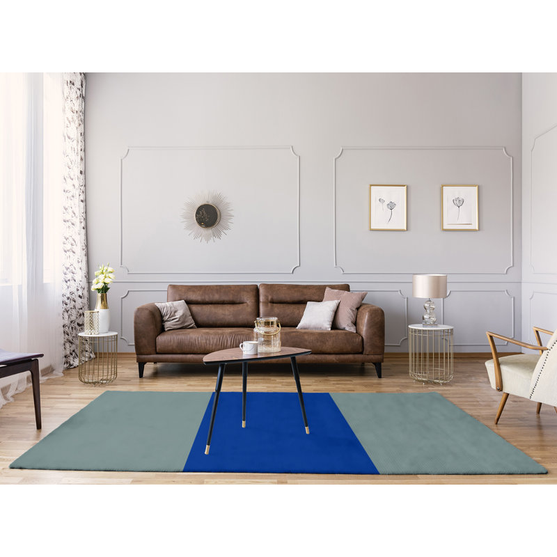 Tapis de zone grise à rayures de football dallas, Rectangle 2 pi x 3 pi