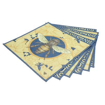 Napperon Blue Beehive (ensemble de 6)