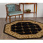 Tapis oriental noir / or Clarence-20963838