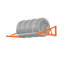 144cm W Steel Wall Mounted Shelving Unit