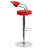 Contemporary Swivel Upholstered Faux Leather Adjustable Height Counter Stool with Steel Frame-861379310-886651491-861379311