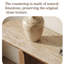 Console en bois massif 39,37 po-748119827